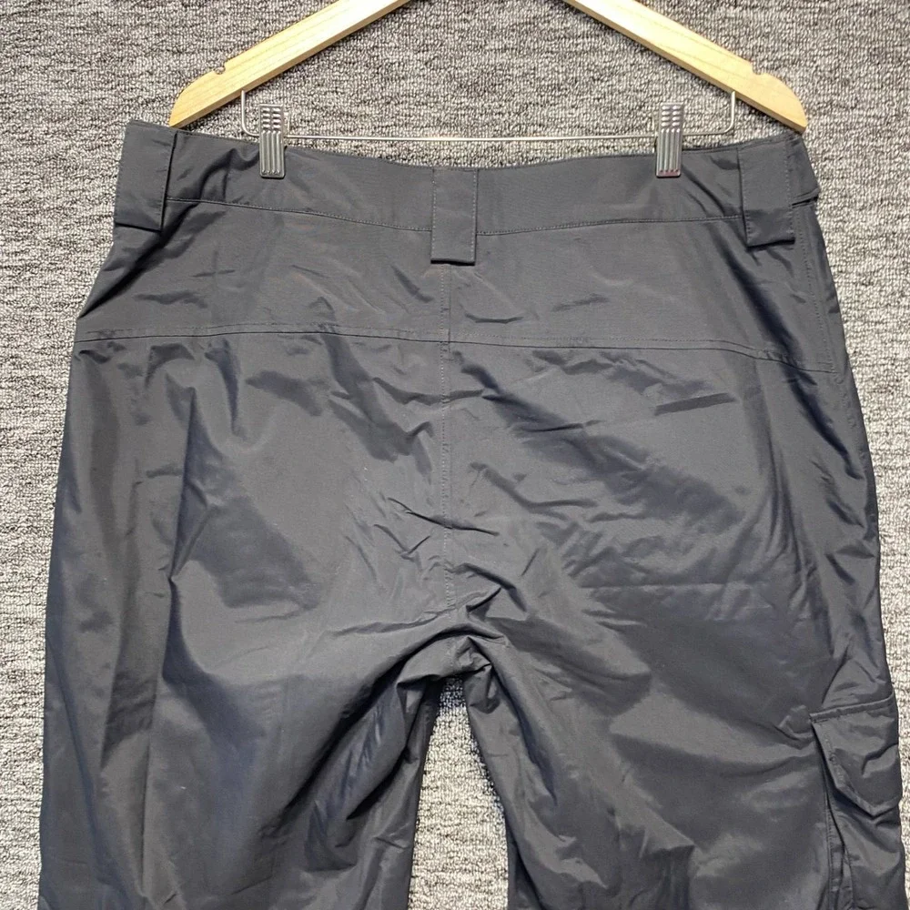 The North Face Freedom Ski Pants Mens Large Black Waterproof Snowboard Cargo L